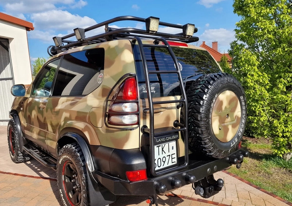 Toyota Land Cruiser cena 124000 przebieg: 220000, rok produkcji 2007 z Brzeziny małe 781